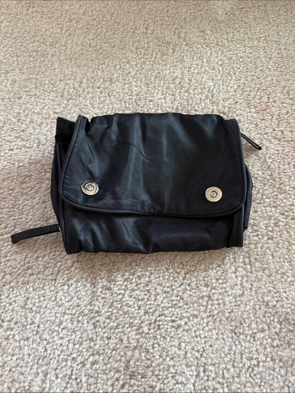Black Hanging Travel Cosmetic Bag